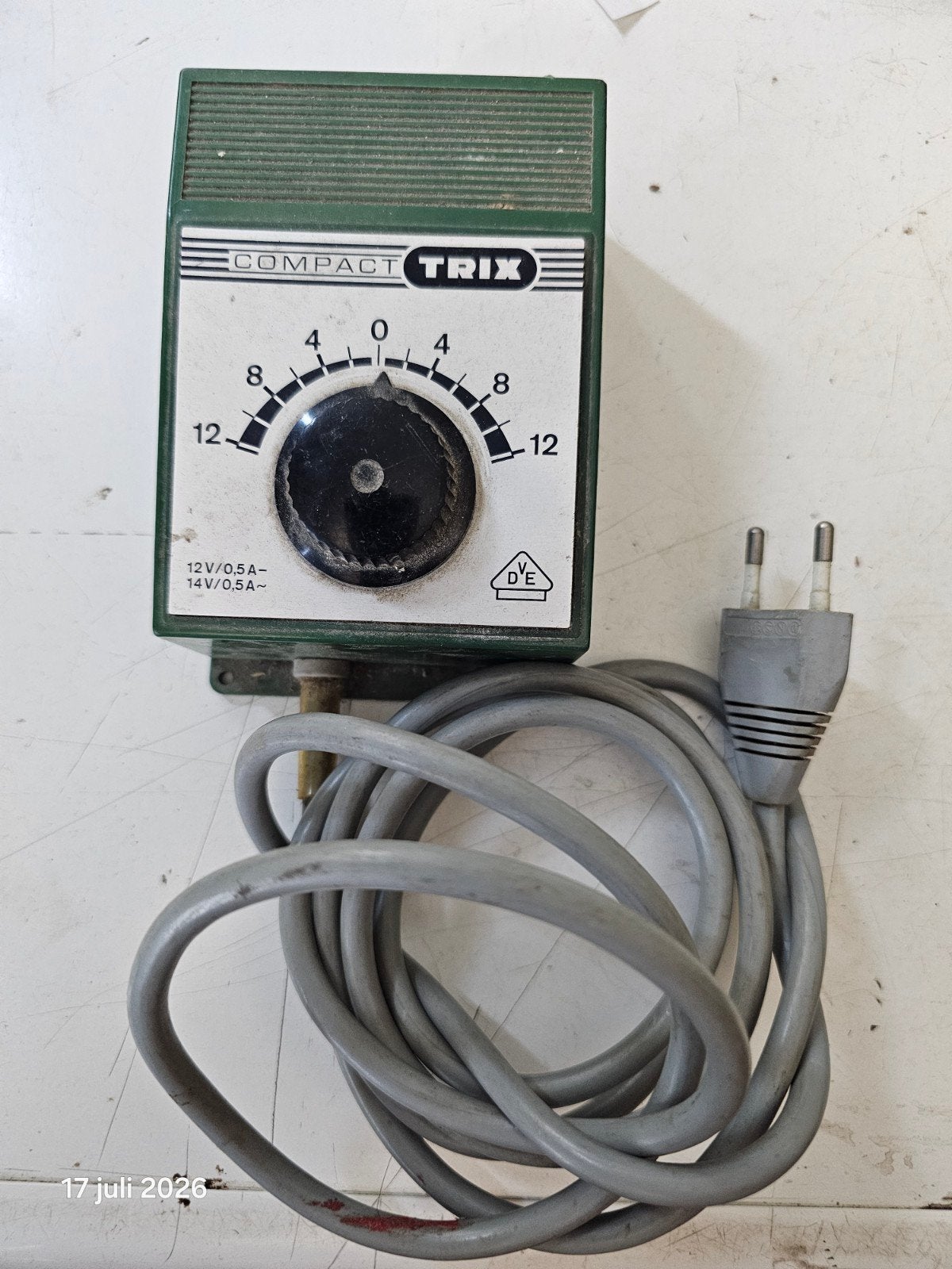 Trix modeltrein trafo voor alle gelijkstroom merken, Transformator of Voeding, Gebruikt, Gelijkstroom, Trix
