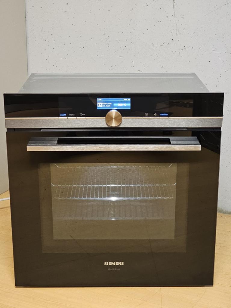 Luxe Siemens (studio-line) inbouw combi magnetron/combi oven, Ophalen, Zo goed als nieuw, Oven met grill