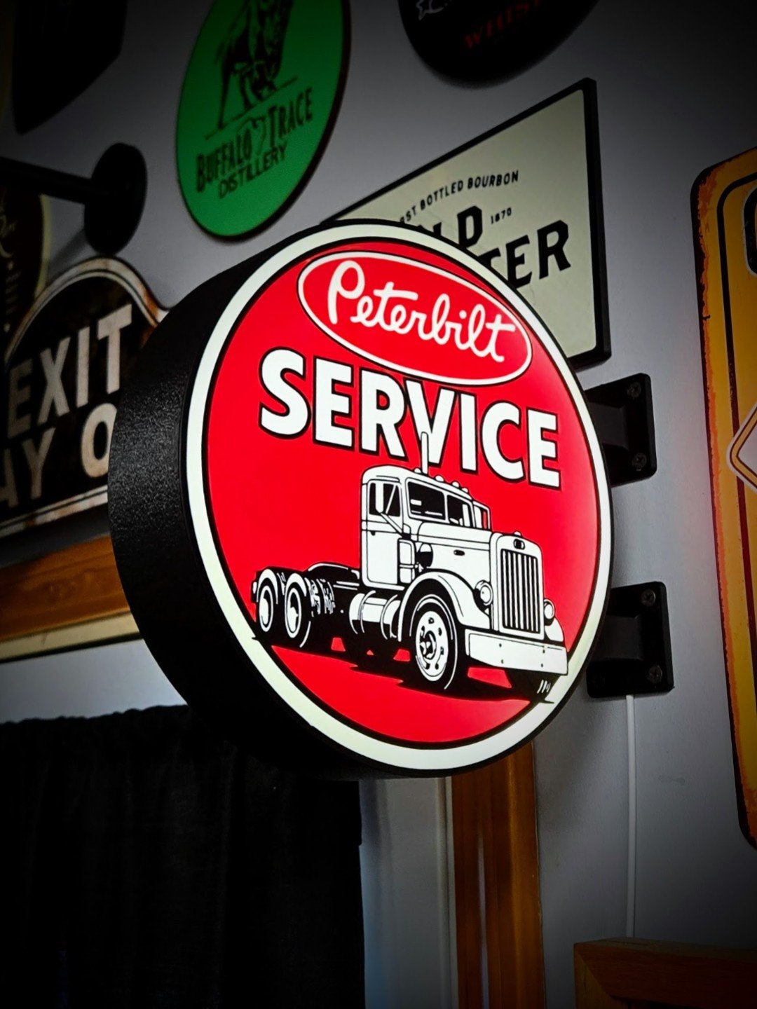 Nieuw Peterbilt Lichtbord - Dubbelzijdig, Ophalen of Verzenden