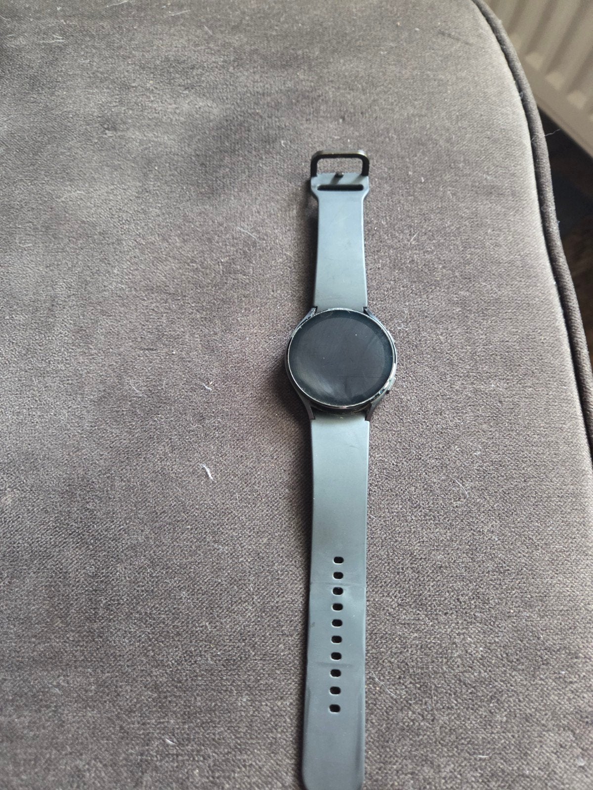Samsung Galaxy Watch 4 44mm Zwart met oplader, Sieraden, Tassen en Uiterlijk, Gebruikt, Zwart, Ophalen of Verzenden, Samsung