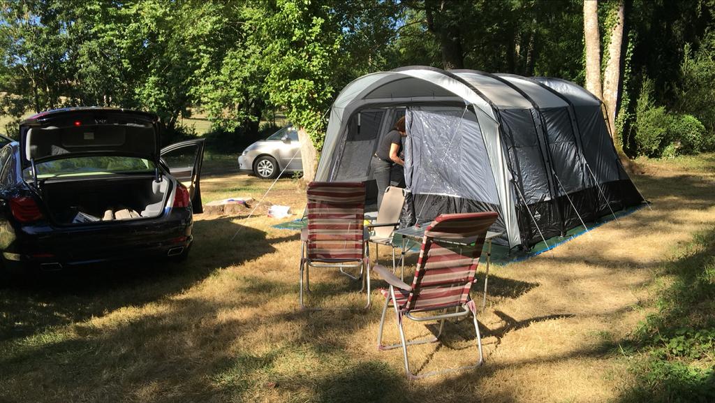 Tunneltent Obelink 4-6 personen - event. met grondzeil zgan, Ophalen, Zo goed als nieuw, Tot en met 6