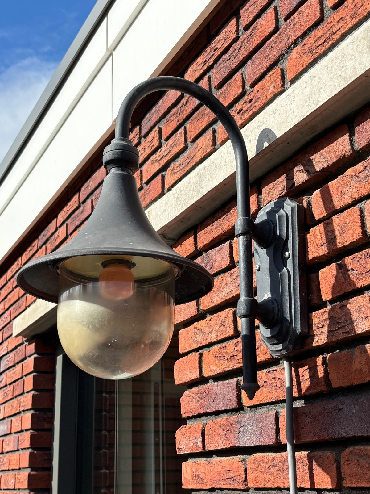 Buitenlampen, wandlamp en staande lamp, Overige materialen, Gebruikt, Minder dan 50 watt, Ophalen of Verzenden