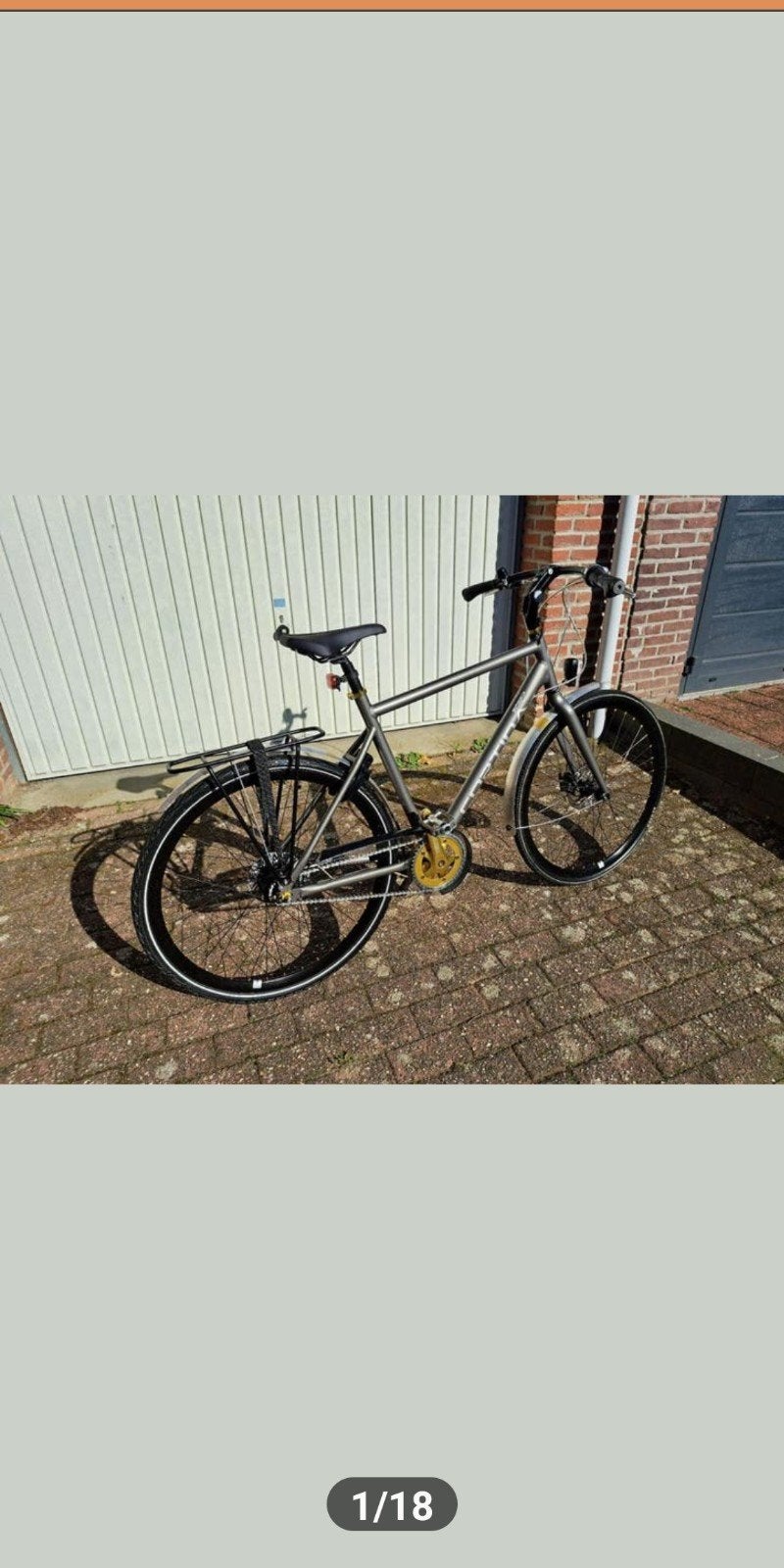 Cortina hybride racefiets., Gebruikt, Schijfrem, 53 tot 57 cm, Ophalen