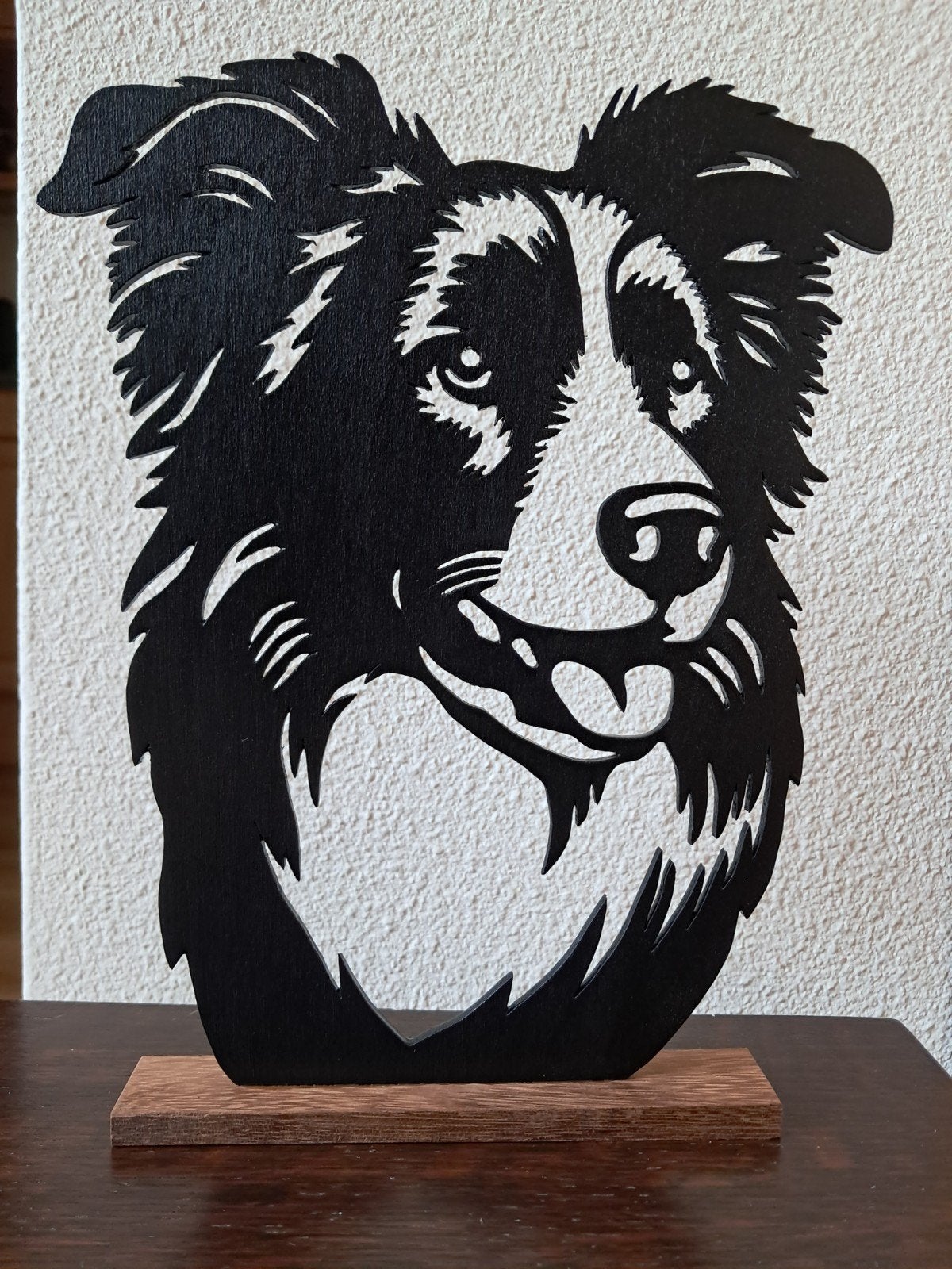 Bordercollie, Ophalen of Verzenden, Nieuw, Hout