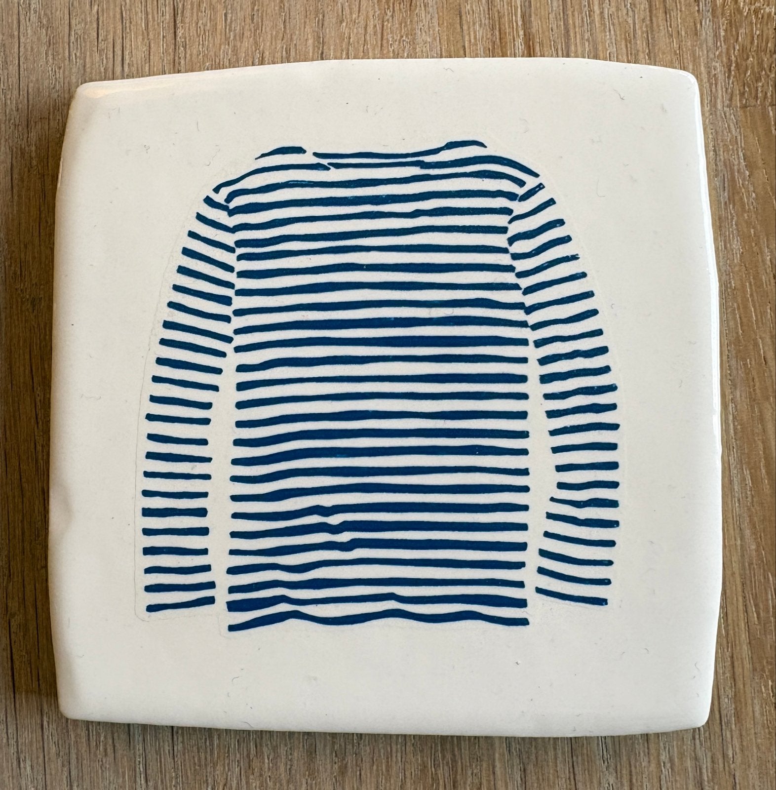 Unieke decoratieve tegeltjes 10x10 met houder, Huis en Inrichting, Meerkleurig, Ophalen of Verzenden, Zo goed als nieuw, Modern