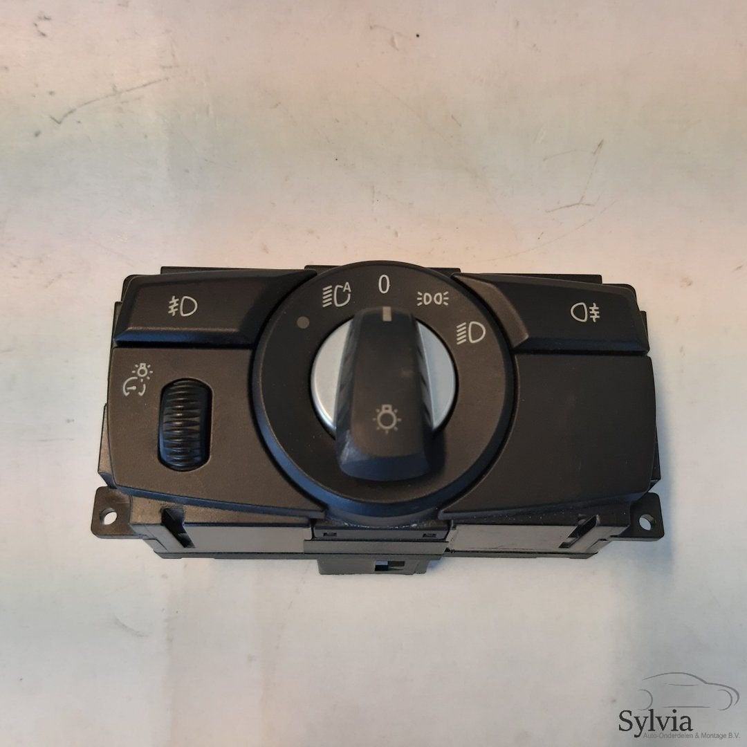 Lichtschakelaar chroom rond BMW 5-Serie E60 E61 LCi X5 E70 X, Gebruikt, -, -, Ophalen of Verzenden
