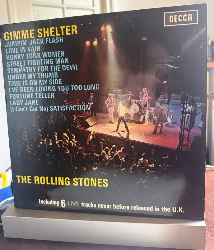 The Rolling Stones - Gimme Shelter LP 1971 NL (VG+/VG+), LP, Gebruikt, Ophalen of Verzenden, 12 inch