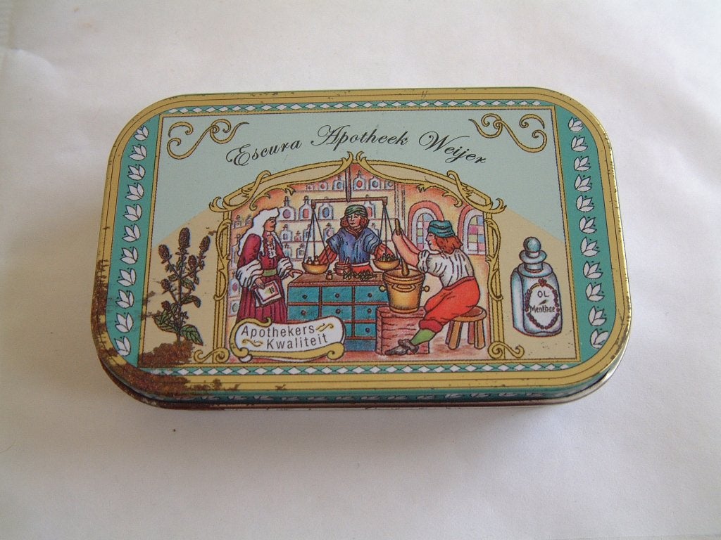 blikje Escura Apotheek Weijer, Ophalen of Verzenden, Gebruikt, Overige