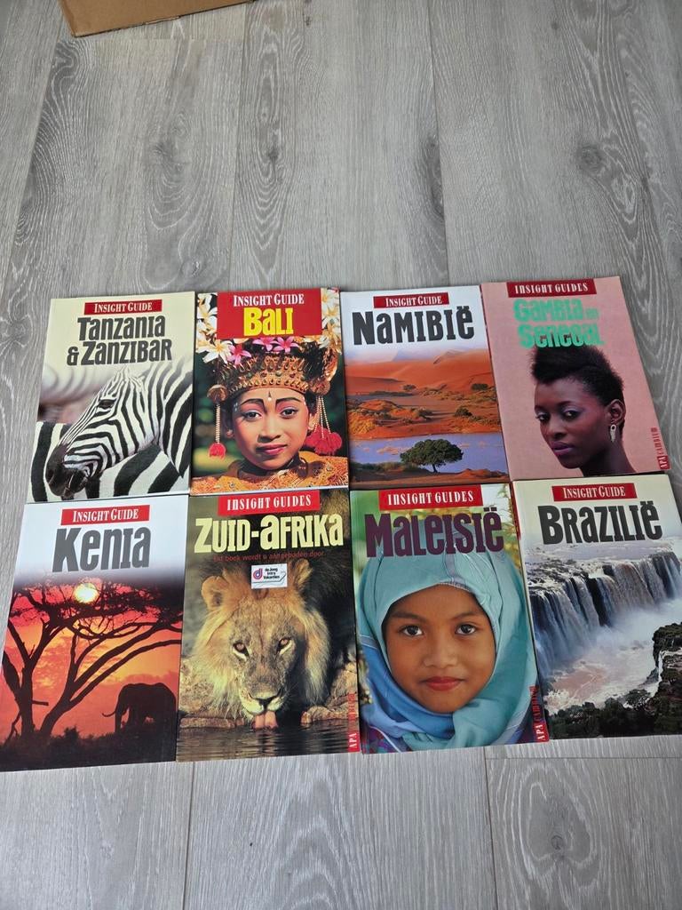 8x Insight Guide, Overige merken, Afrika, Ophalen of Verzenden, Zo goed als nieuw