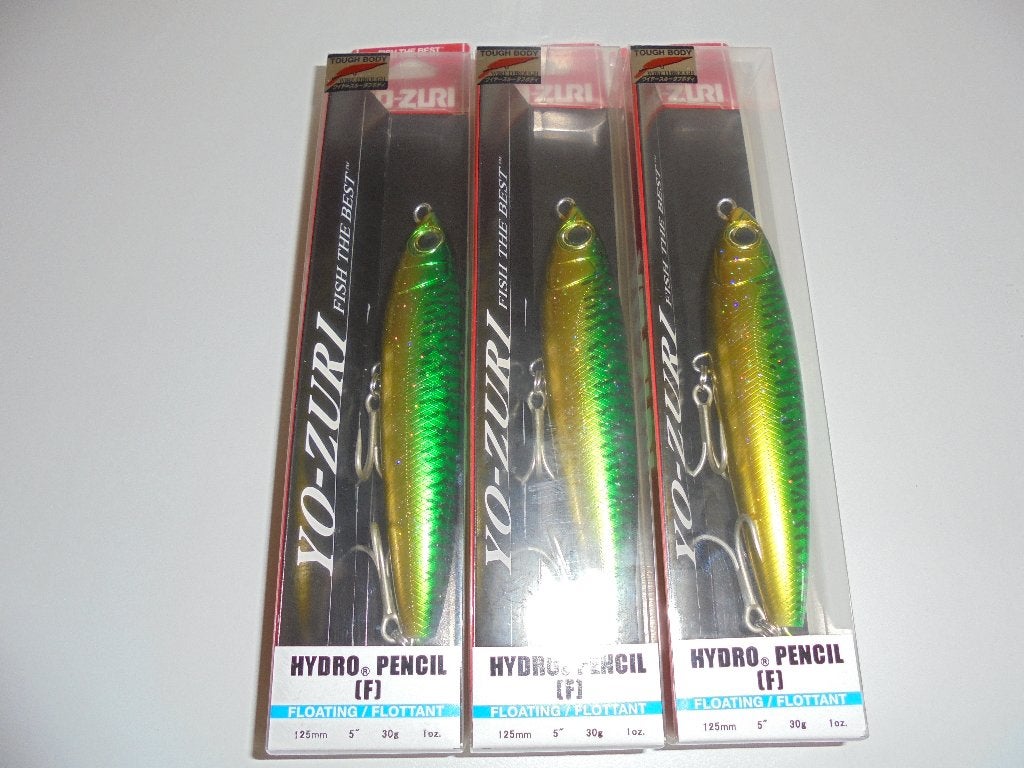 Big Game YO-ZURI Hydro Pencil Floating 12,5cm 30g Rapala., Ophalen of Verzenden, Nieuw, Overige typen