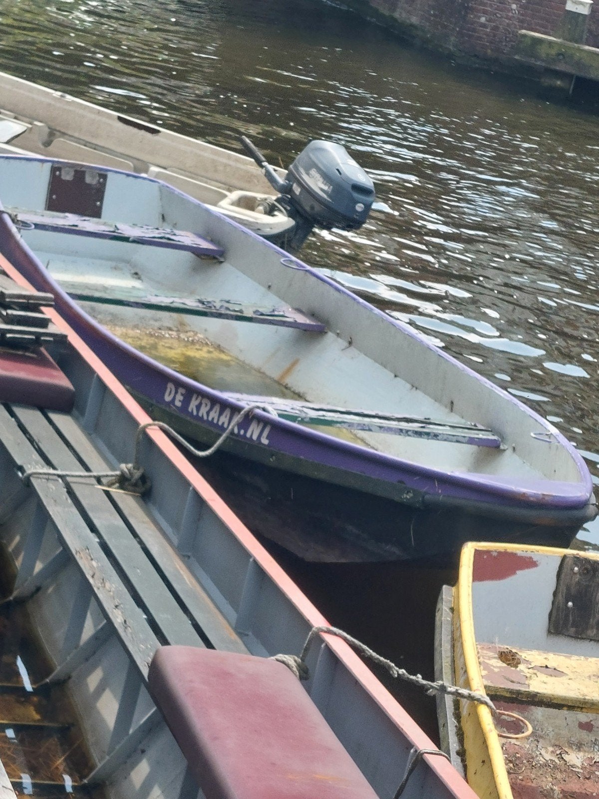 2 stalen vletten, 4 meter, opknappers, Ophalen