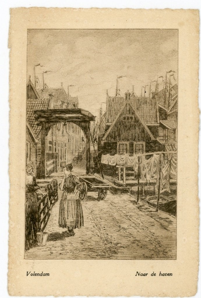 Volendam, Verzenden, Voor 1920, Ongelopen, Noord-Holland