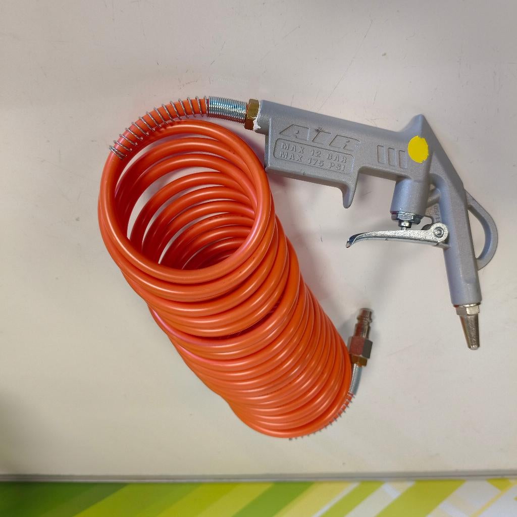 Pneumatisch blaaspistool stofblaaspistool met slang nieuw, Doe-het-zelf en Verbouw, Compressors, Ophalen, Nieuw, Minder dan 200 liter/min