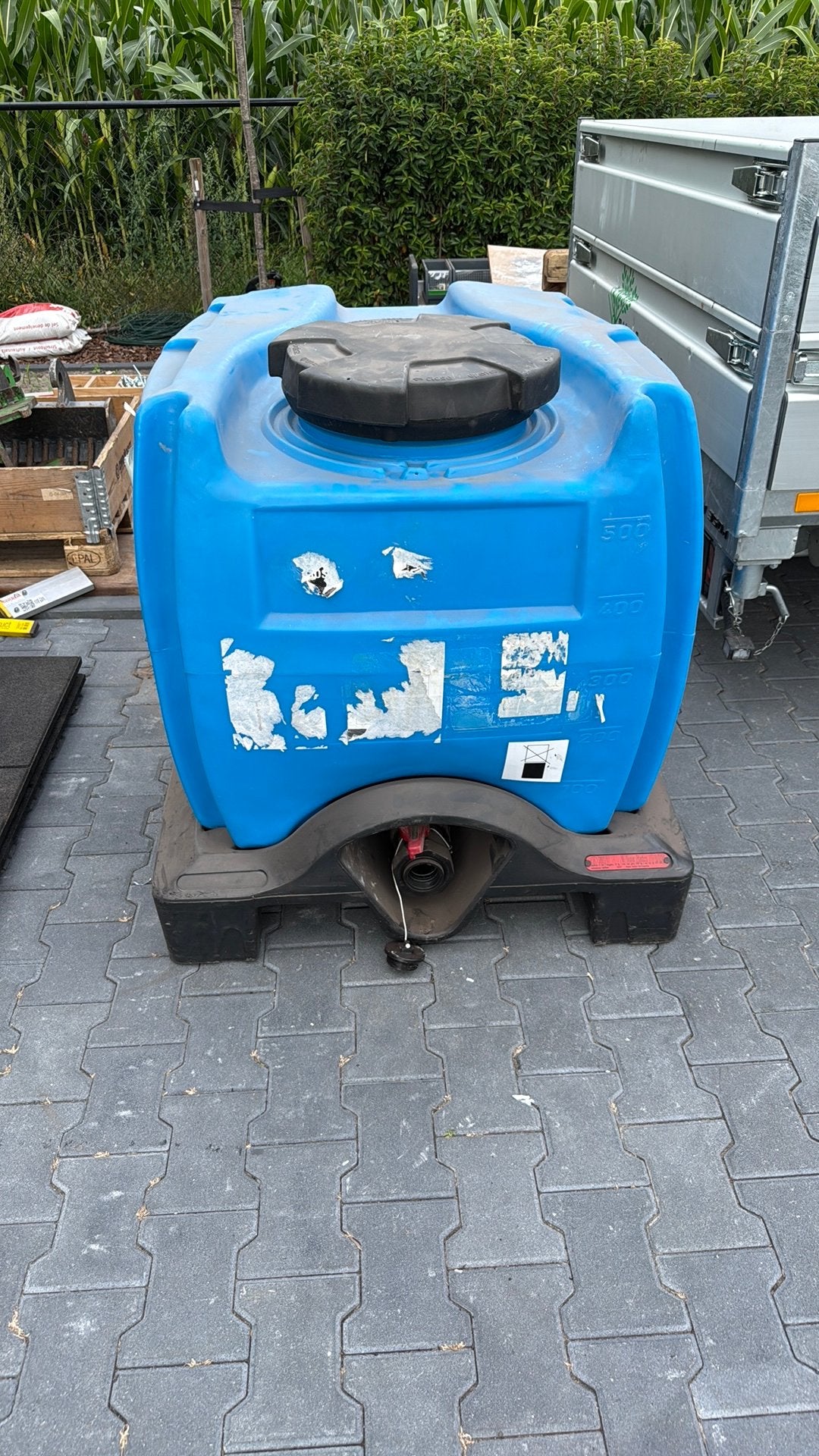 Icb vat water tank, Ophalen of Verzenden, Zo goed als nieuw