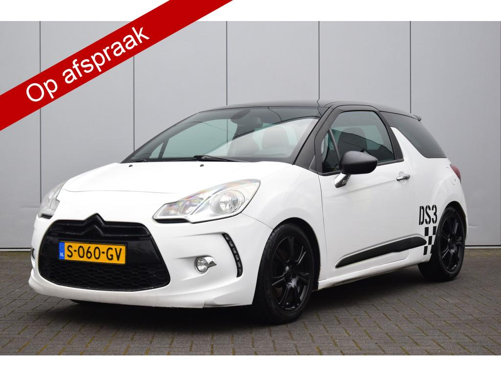 Citroën DS3 1.6 THP Sport Chic Pack Comfort Ecc Cruise Pdc, Voorwielaandrijving, Euro 5, Stof, Gebruikt