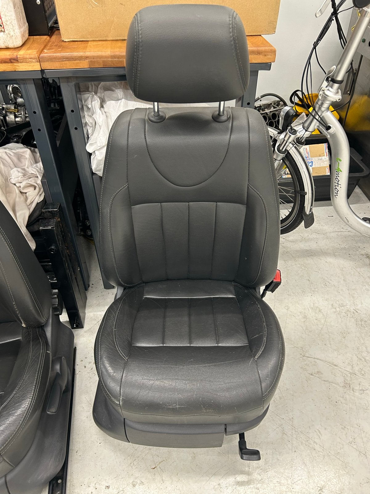 Vw caddy Leren voorstoelen, Auto-onderdelen, Ophalen, Gebruikt, Volkswagen