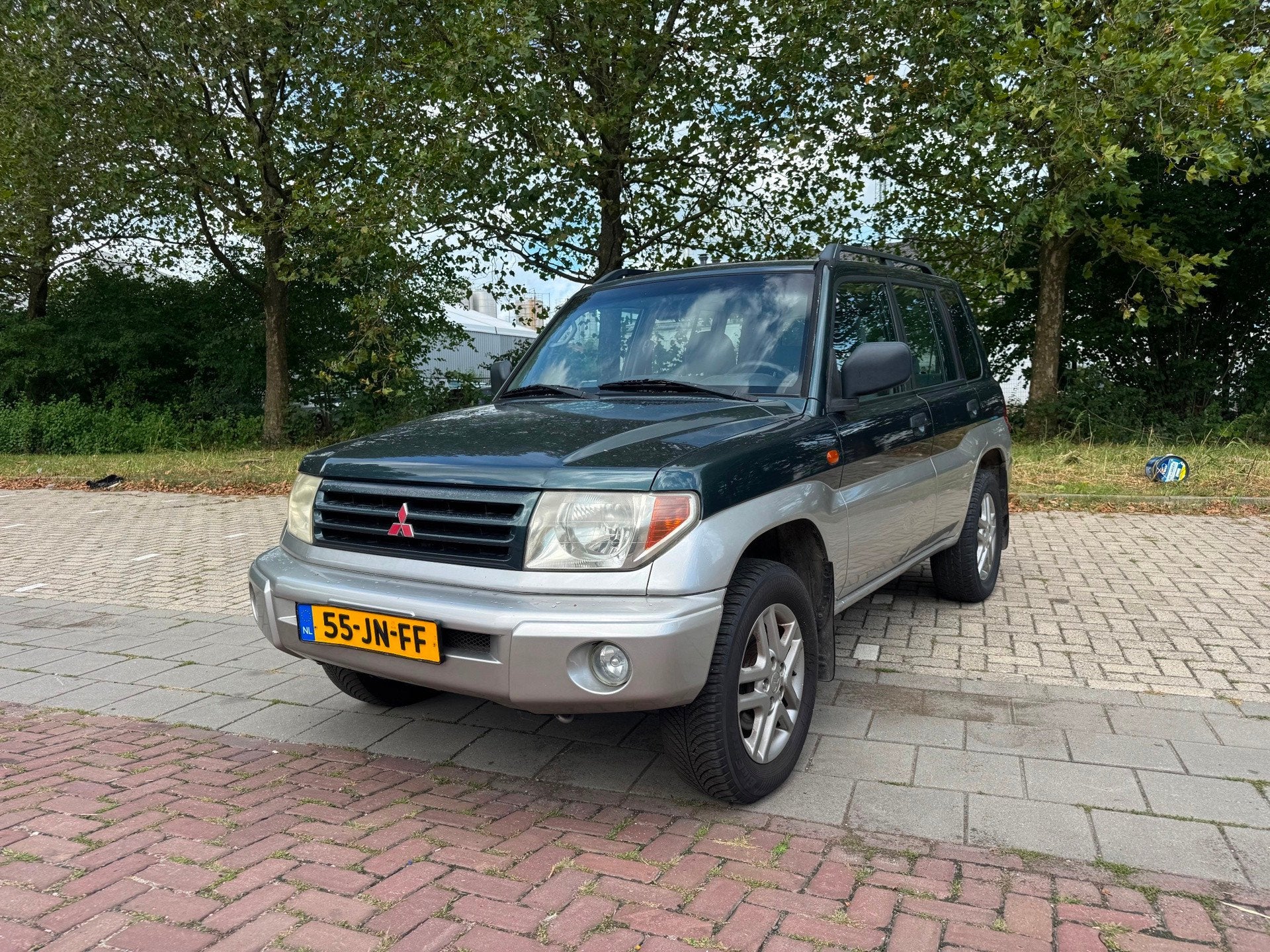 Mitsubishi Pajero Pinin 1.8 MPI GLX Long Body, Auto's, Mitsubishi, Stof, Gebruikt, 4 cilinders, Handgeschakeld