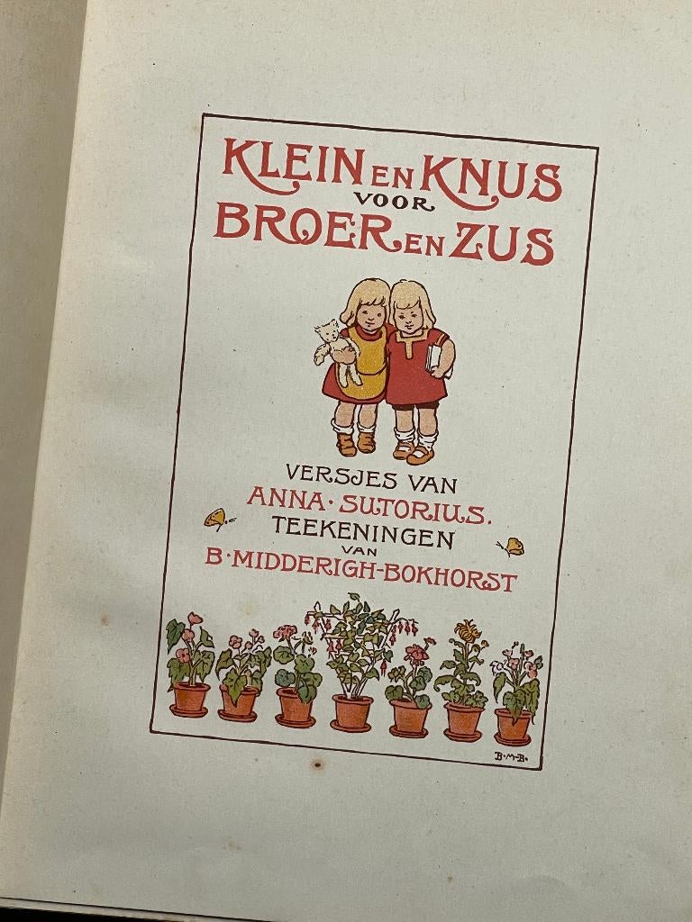 Klein en Knus voor Broer en Zus. Versjes van Anna Sutorius., Ophalen of Verzenden