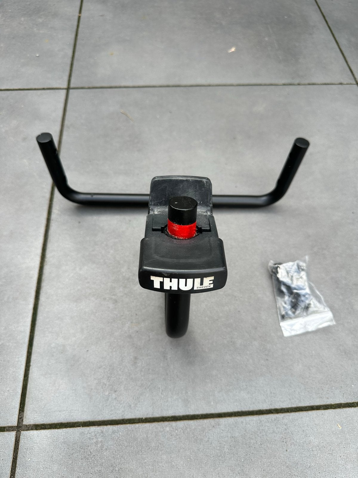 Gazelle Makki adapter kinderzitje incl. Thule yepp adapter, Ophalen, Zo goed als nieuw, Voorzitje, Voetsteuntjes