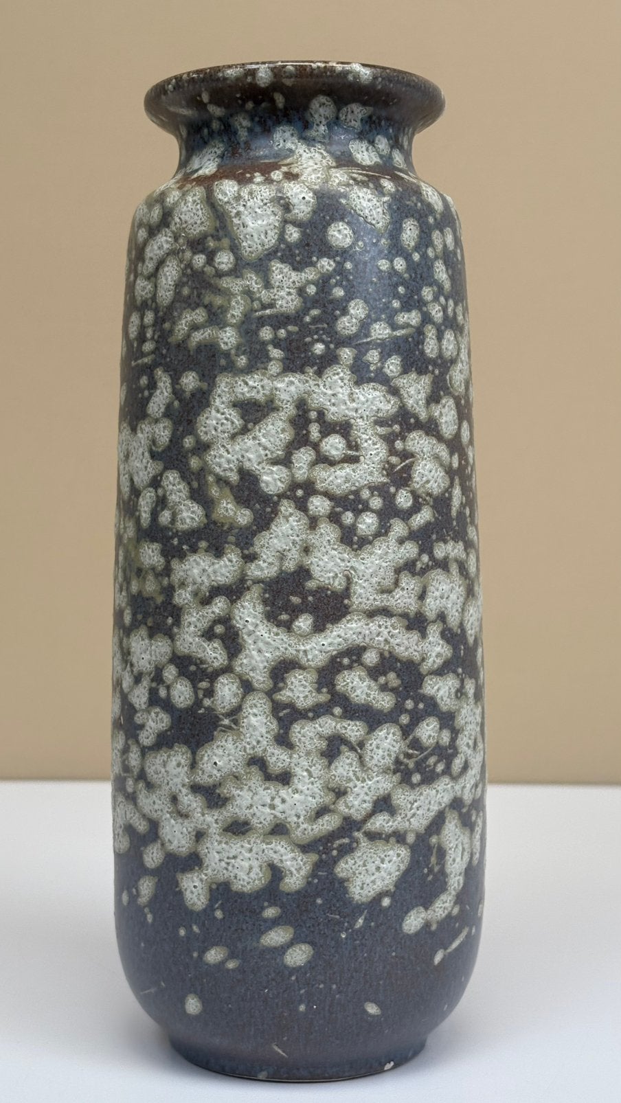 Vintage Fat Lava Scheurich vaas grijs West-Germany 206-27, Antiek en Kunst, Ophalen