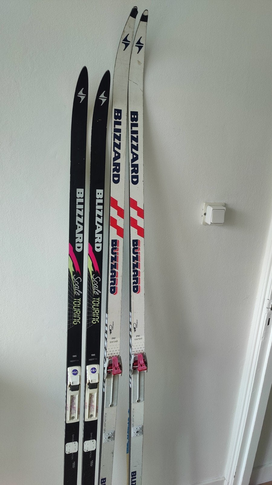 Langlauf ski's Blizzard twee paar, Ski's, Ophalen, Overige merken, Gebruikt
