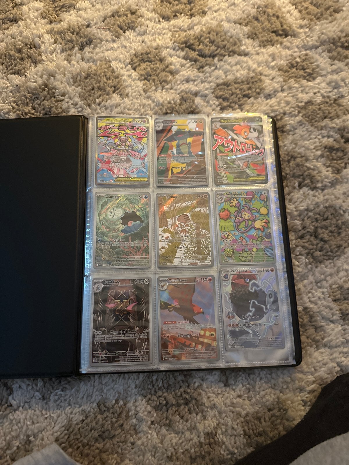 Pokémon Kaarten Verzameling in Charmander Map, Ophalen, Gebruikt, Meerdere kaarten, Foil