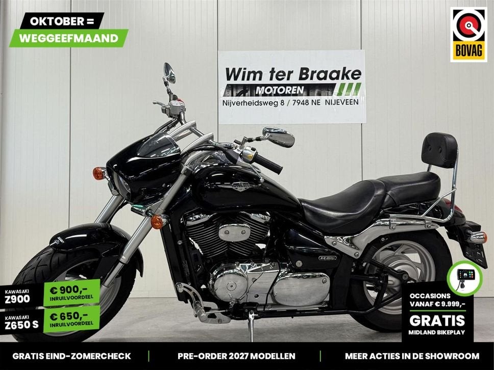 Suzuki VZ 800 Intruder (bj 2010), Motoren, 805 cc, Bedrijf, Onbekend, Meer dan 35 kW