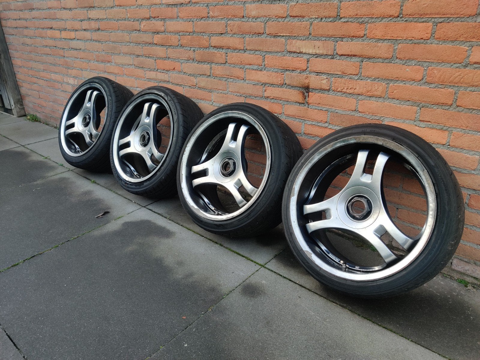 17" Super ADVAN Racing Version 1 SA3R, Auto-onderdelen, Ophalen, Gebruikt, 17 inch, 205 mm