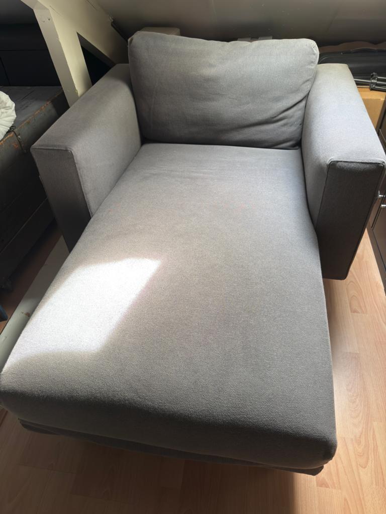 IKEA NORSBORG chaise longue, Ophalen, Eenpersoons, Zo goed als nieuw, Minder dan 150 cm