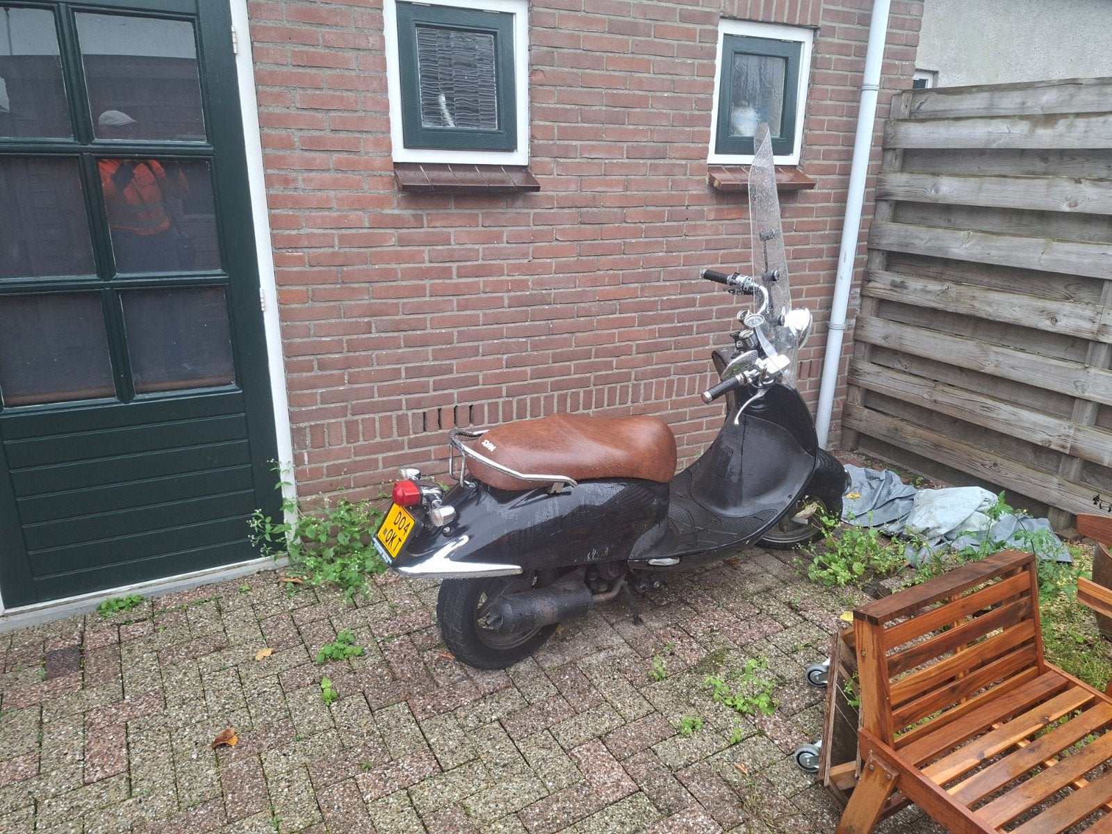 brommer voor de hobby of op een boerderij gele plaat, Fietsen en Brommers, Ophalen, Gebruikt, Benzine, Overige merken