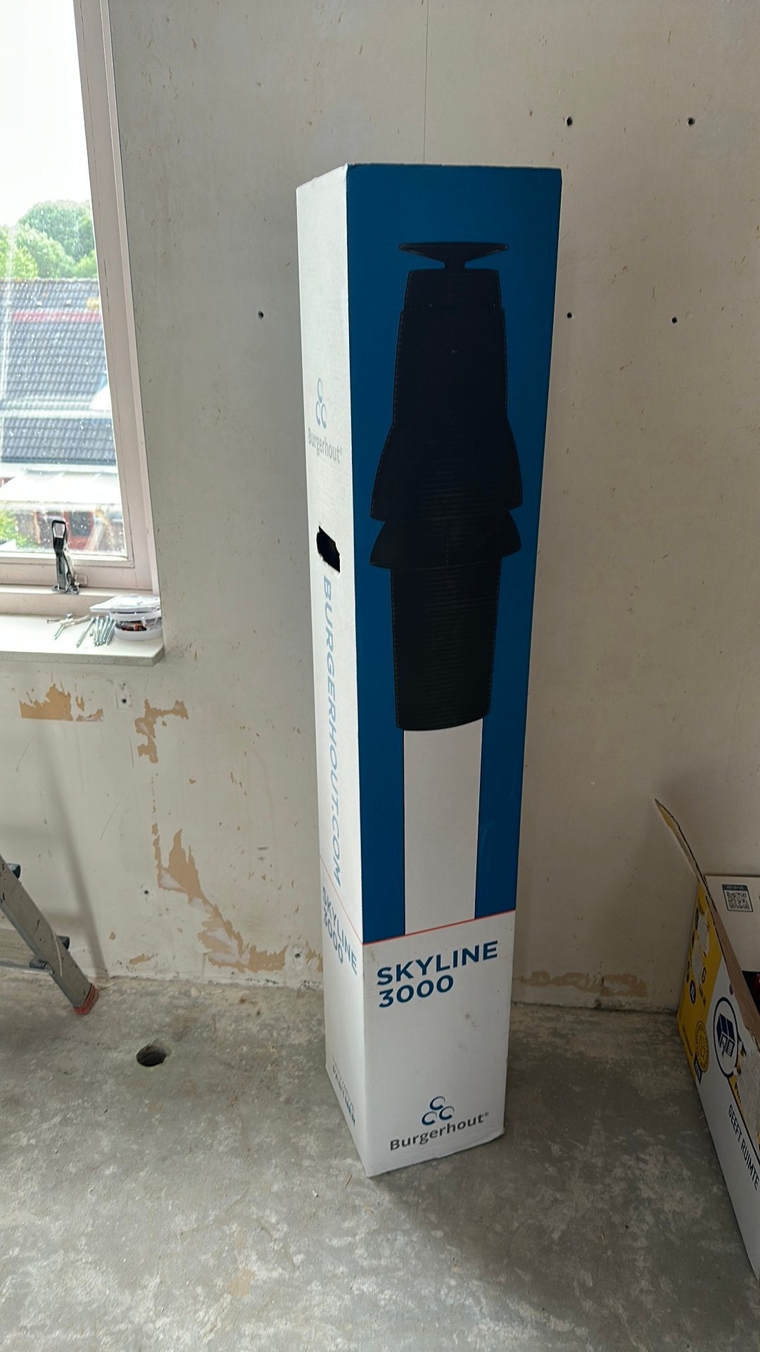 Skyline 3000 burgerhout rookgas afvoer, Ophalen, Zo goed als nieuw, Gezichtsbruiner, Minder dan 10 lampen