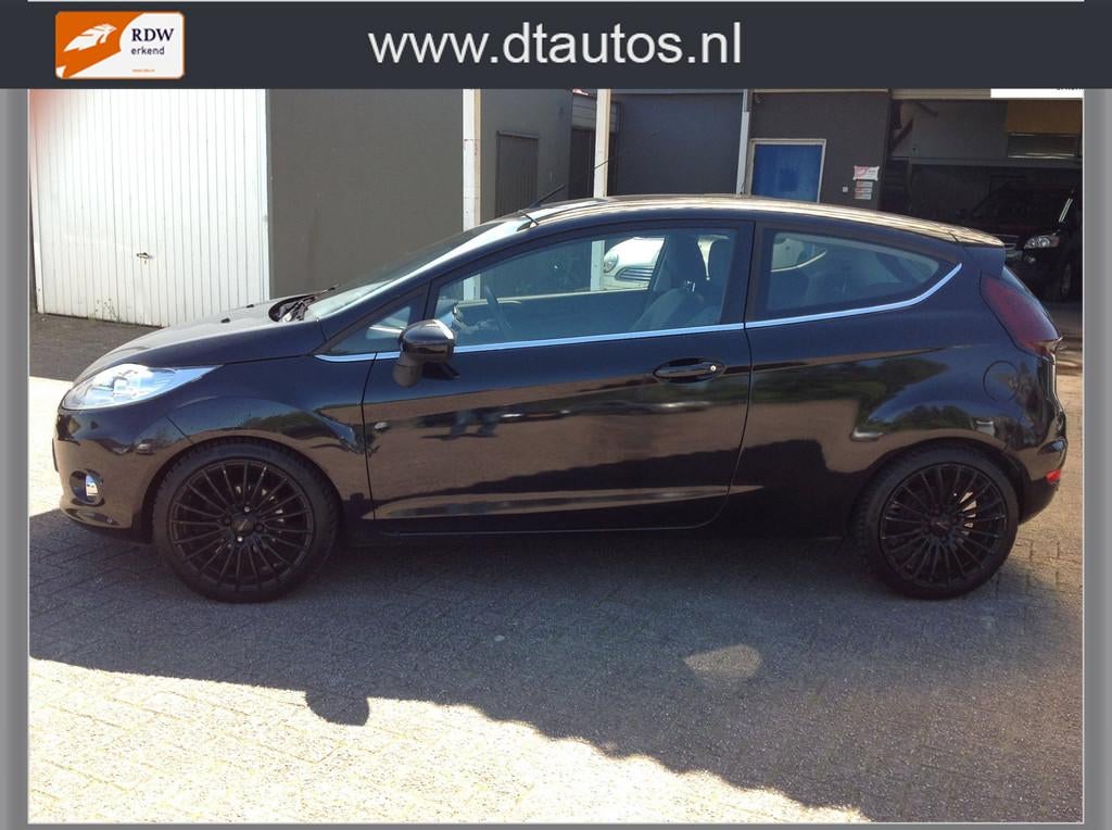 Ford Fiesta 1.25 Titanium airco el ramen apk sportvelgen, Voorwielaandrijving, Euro 5, 4 cilinders, 82 pk