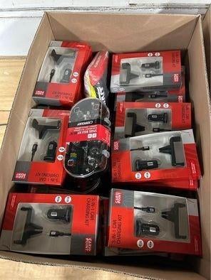 280x Telefoonladers auto accessoires webshop markthandel, Ophalen, Nieuw, Apple iPhone