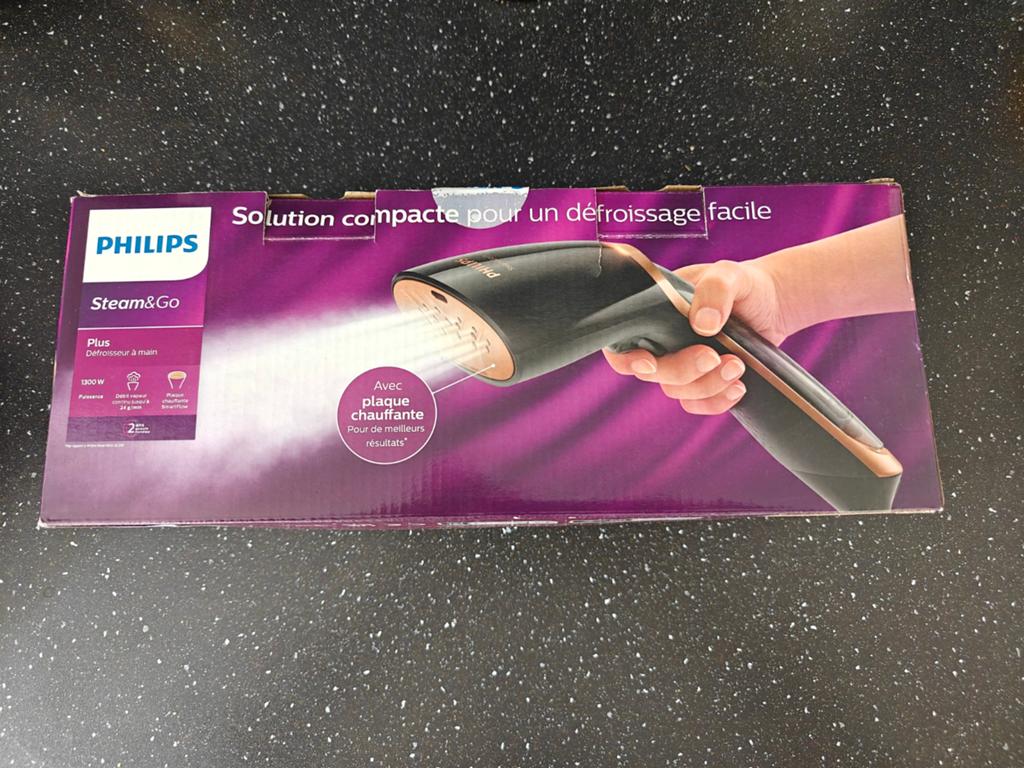 Philips Steam&Go used once, Witgoed en Apparatuur, Stoomapparaten, Nieuw, Kledingstomer, Ophalen of Verzenden