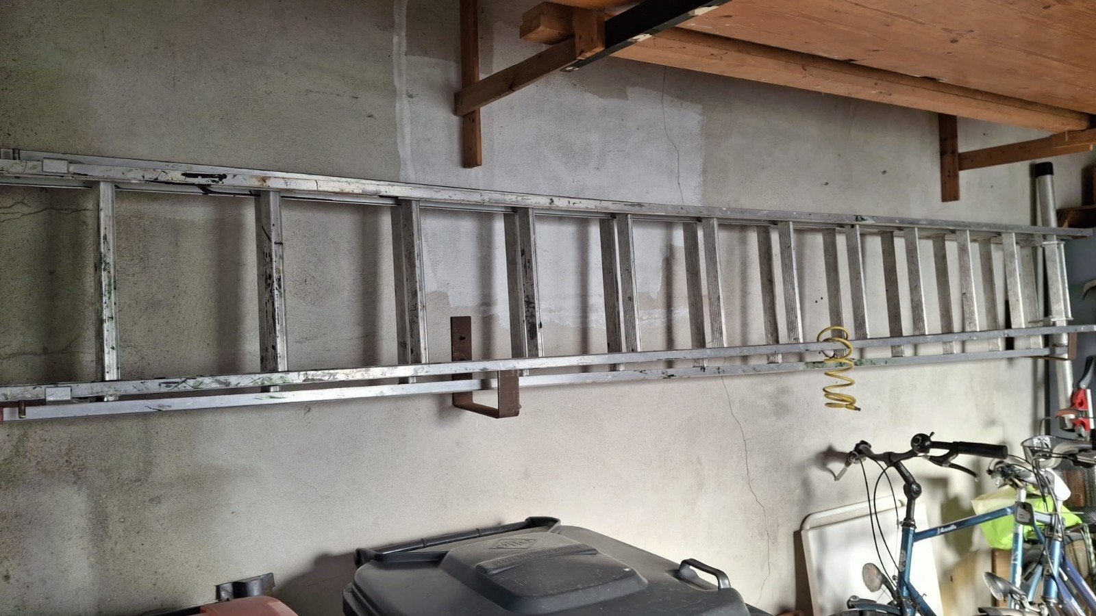 ladder, Doe-het-zelf en Verbouw, Ophalen of Verzenden, 4 meter of meer
