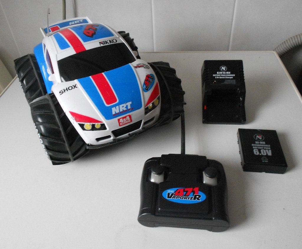 Nikko Vaporizr Shox 471  4X4   RC auto / stuntcar., Elektro, Gebruikt, Auto offroad, Ophalen of Verzenden