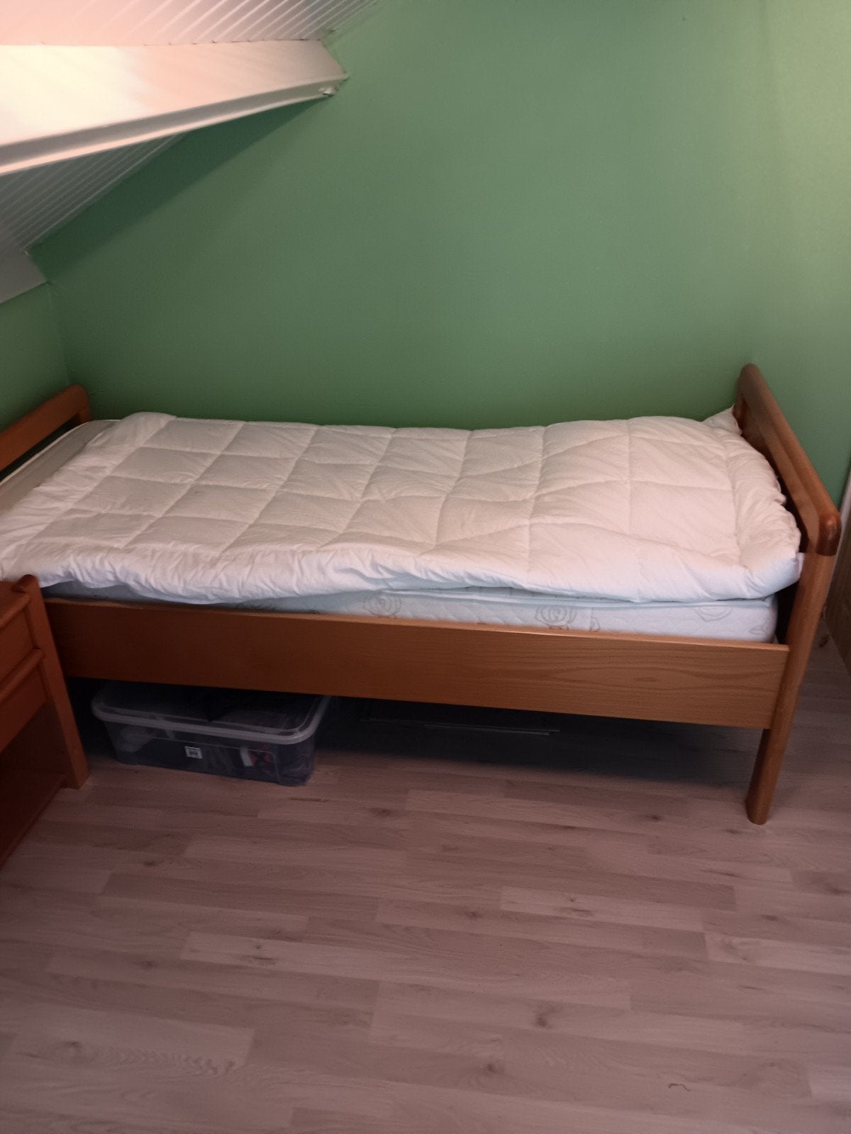 1 persoons bed,ophalen in westervoort, Ophalen, Eenpersoons, Hout, 100 cm