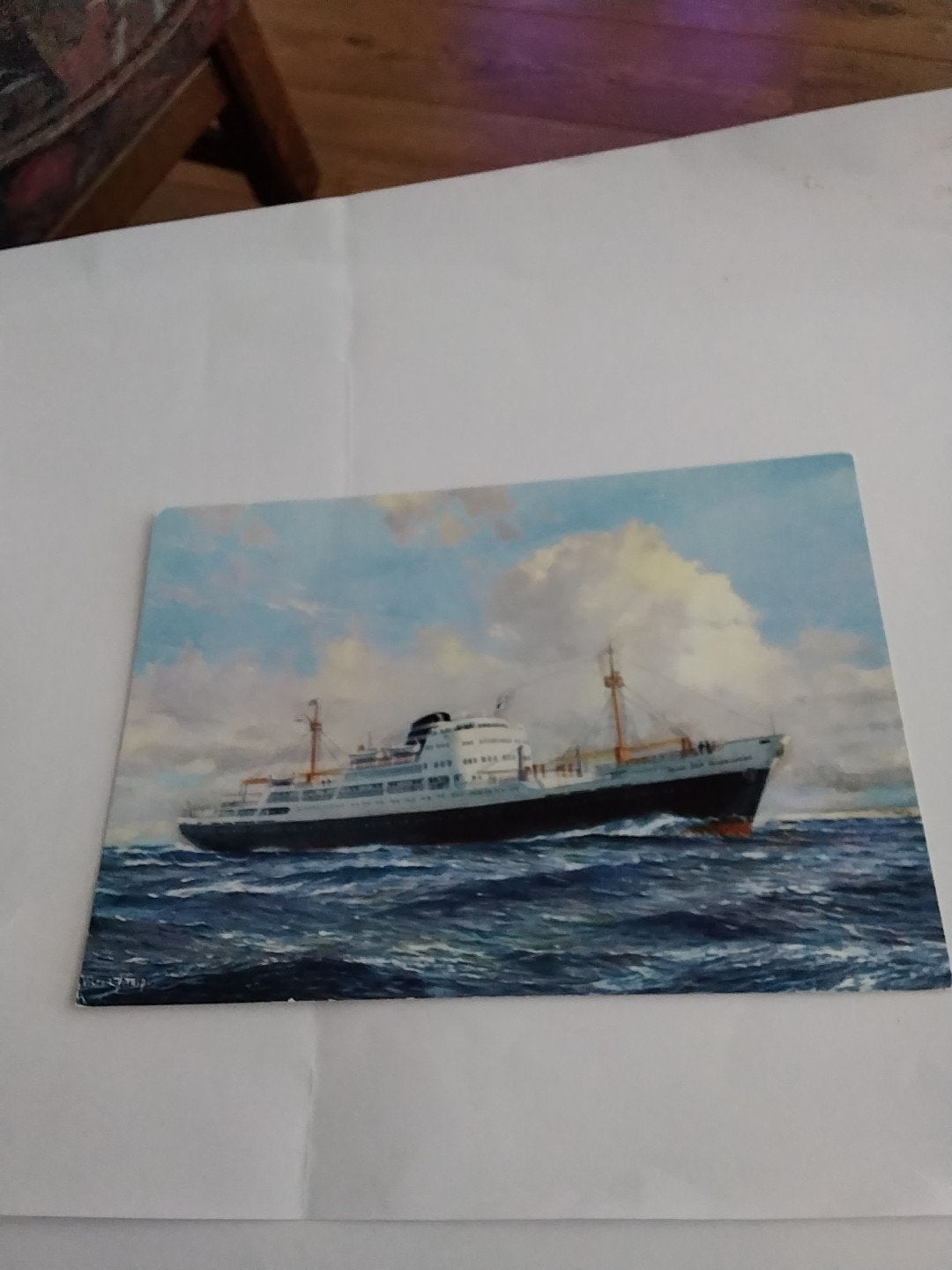 Ansichtkaart m.s. "Prins der Nederlanden", Verzamelen, Ansichtkaarten | Themakaarten, Ophalen of Verzenden