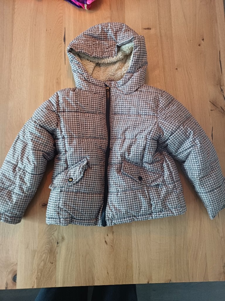 Winterjas, Meisje, Ophalen of Verzenden, Zo goed als nieuw, Bonprix