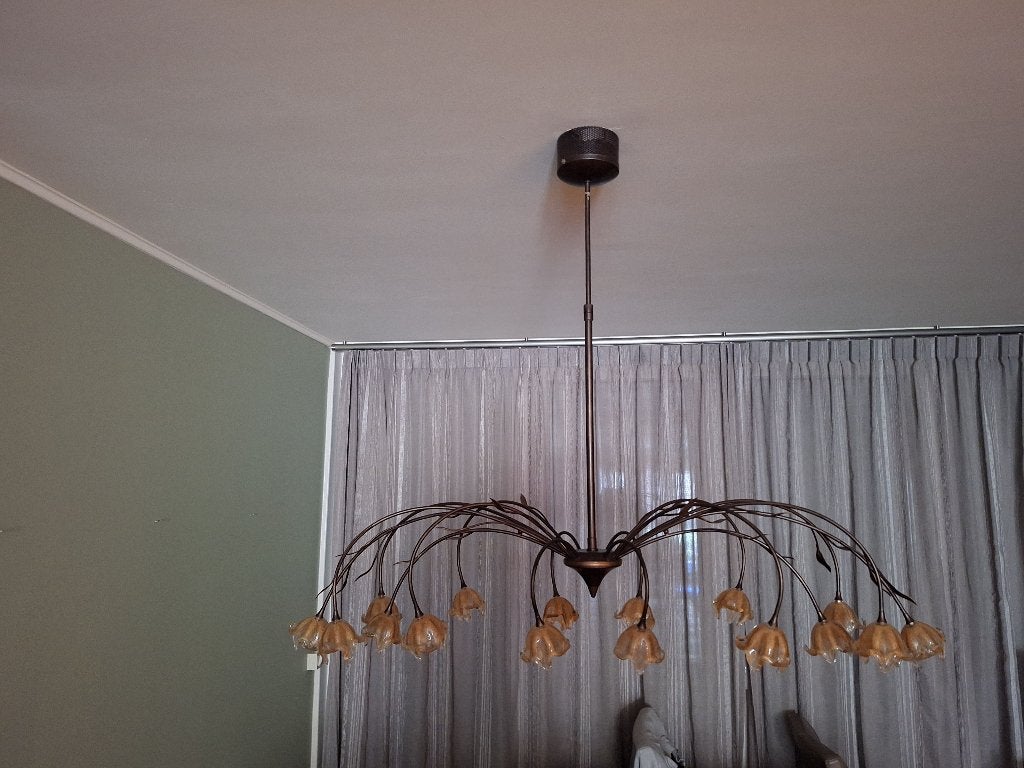 PLAFOND LAMP, Ophalen, Gebruikt, Overige stijlen, Bruin