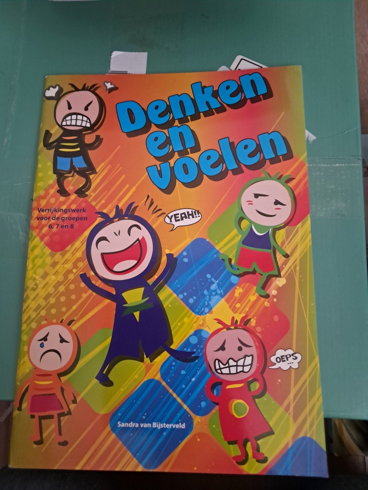 Denken en Voelen: Verrijkingswerk voor Groep 6, 7 en 8, Ophalen, Zo goed als nieuw, Sandra van Bijsterveld