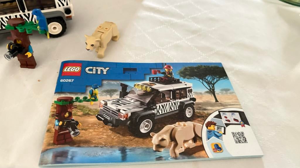 Lego City Safari Off-Roader 60267, Ophalen of Verzenden, Zo goed als nieuw, Complete set, Lego