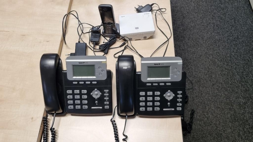 Tiptel IP 282 Telefoons (4x) en Gigaset SL750H PRO, Ophalen, Gebruikt