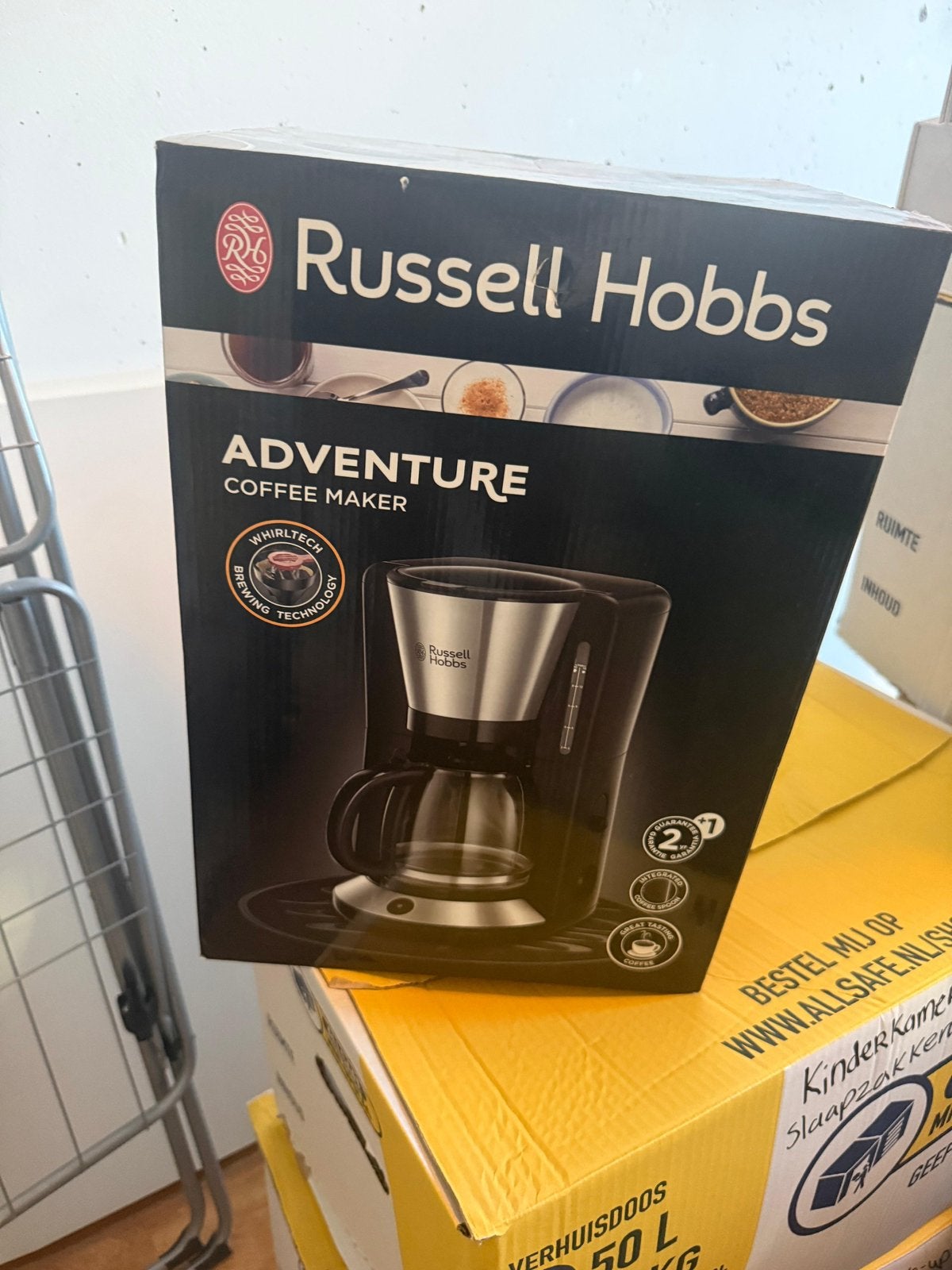 Koffiezetapparaat Russel Hobbs, Ophalen of Verzenden, Zo goed als nieuw, Blender