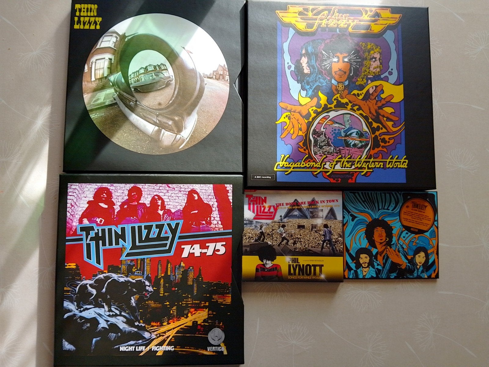 Thin Lizzy collectie, meerdere box sets, BluRay nieuwstaat, Boxset, Ophalen of Verzenden, Zo goed als nieuw, Speciale editie