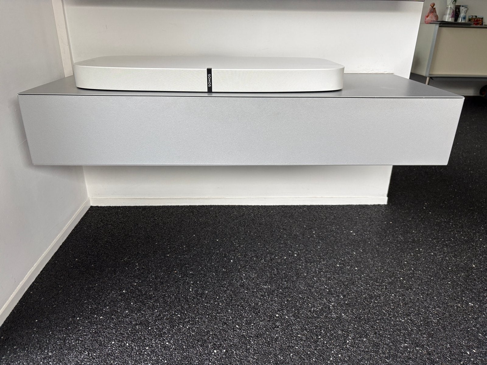 Zwevend/hangend Pastoe Videomeubel, Ophalen, Gebruikt, 100 tot 150 cm, Design, modern