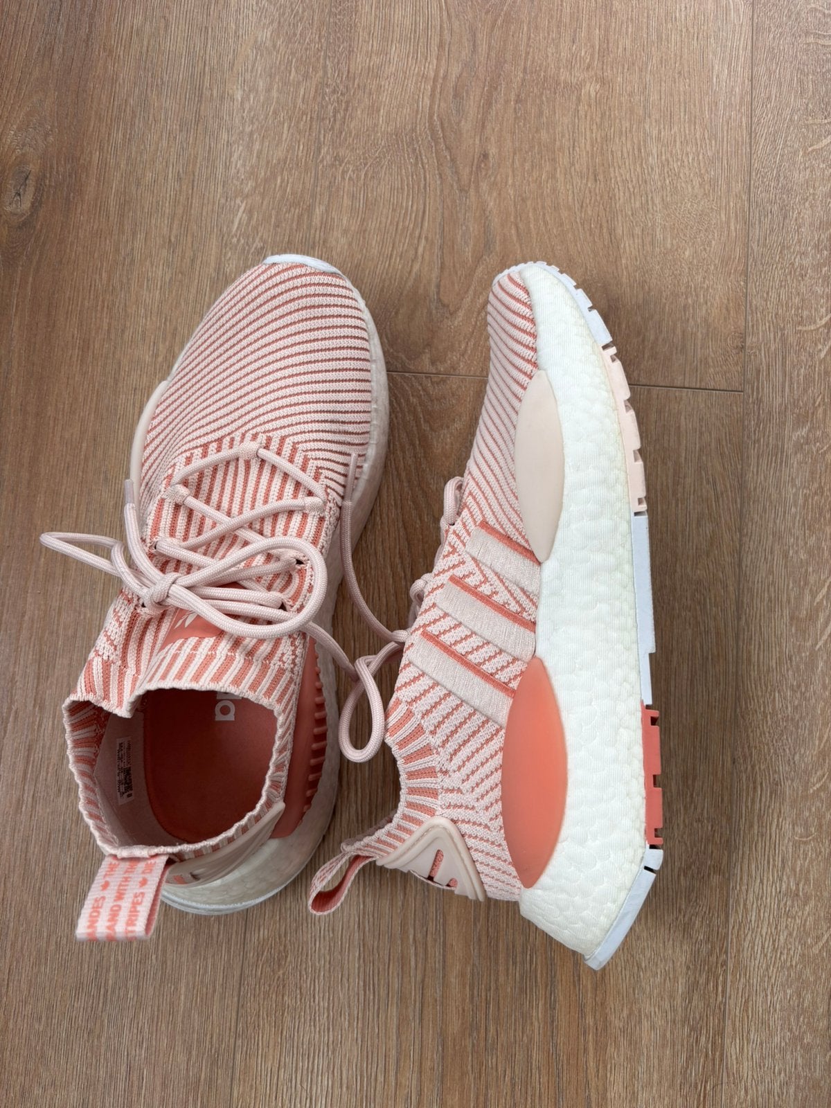 Adias NMD W1 roze maat 40, Ophalen of Verzenden, Roze, Sneakers of Gympen, Zo goed als nieuw