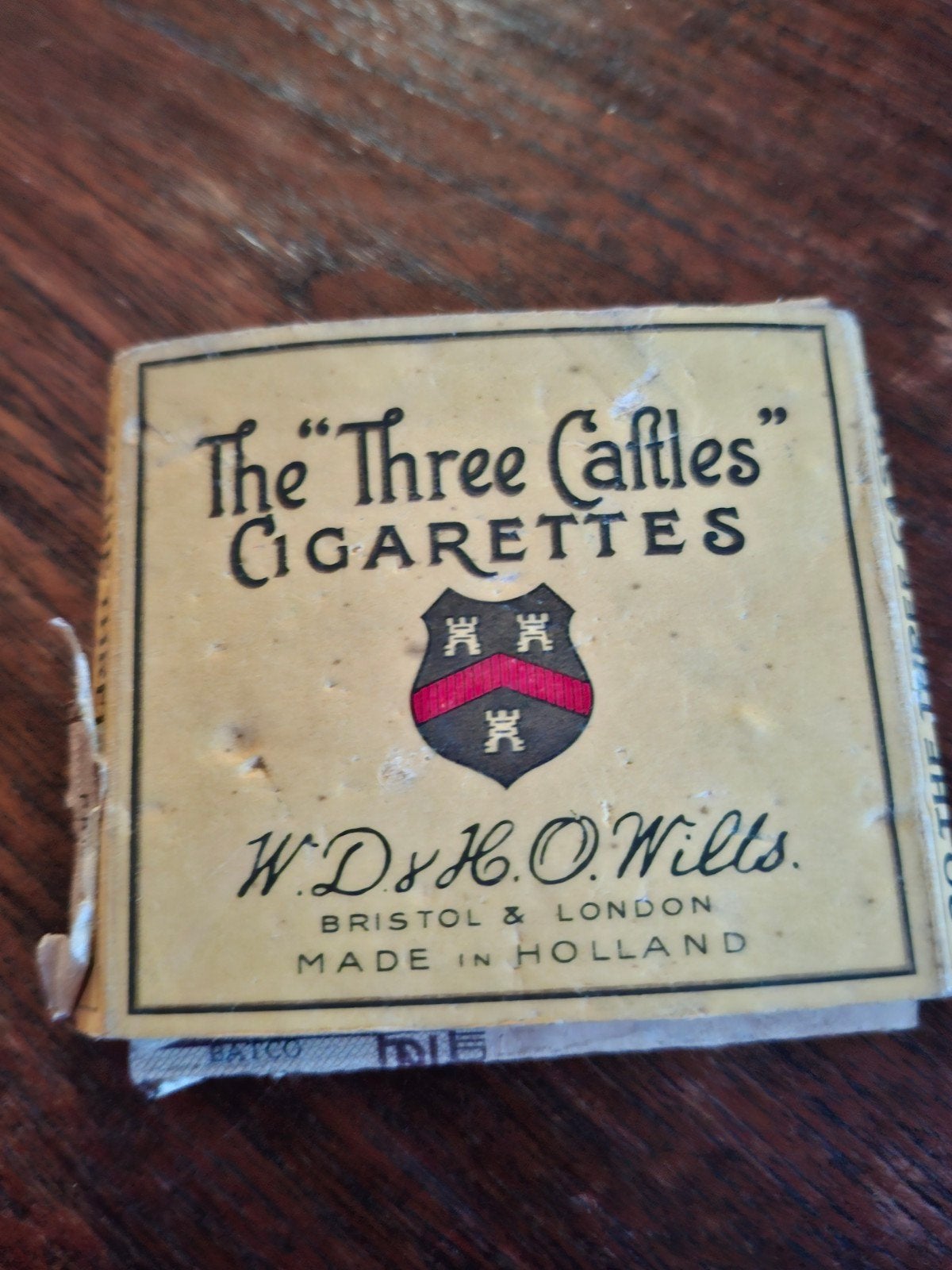 The Three Caftles cigarettes, Ophalen of Verzenden, Gebruikt