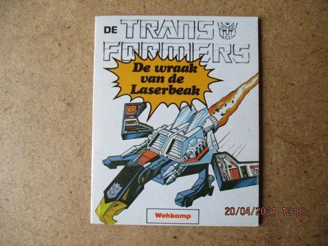 adv1619 transformers mini, Eén stripboek, Ophalen, Gelezen