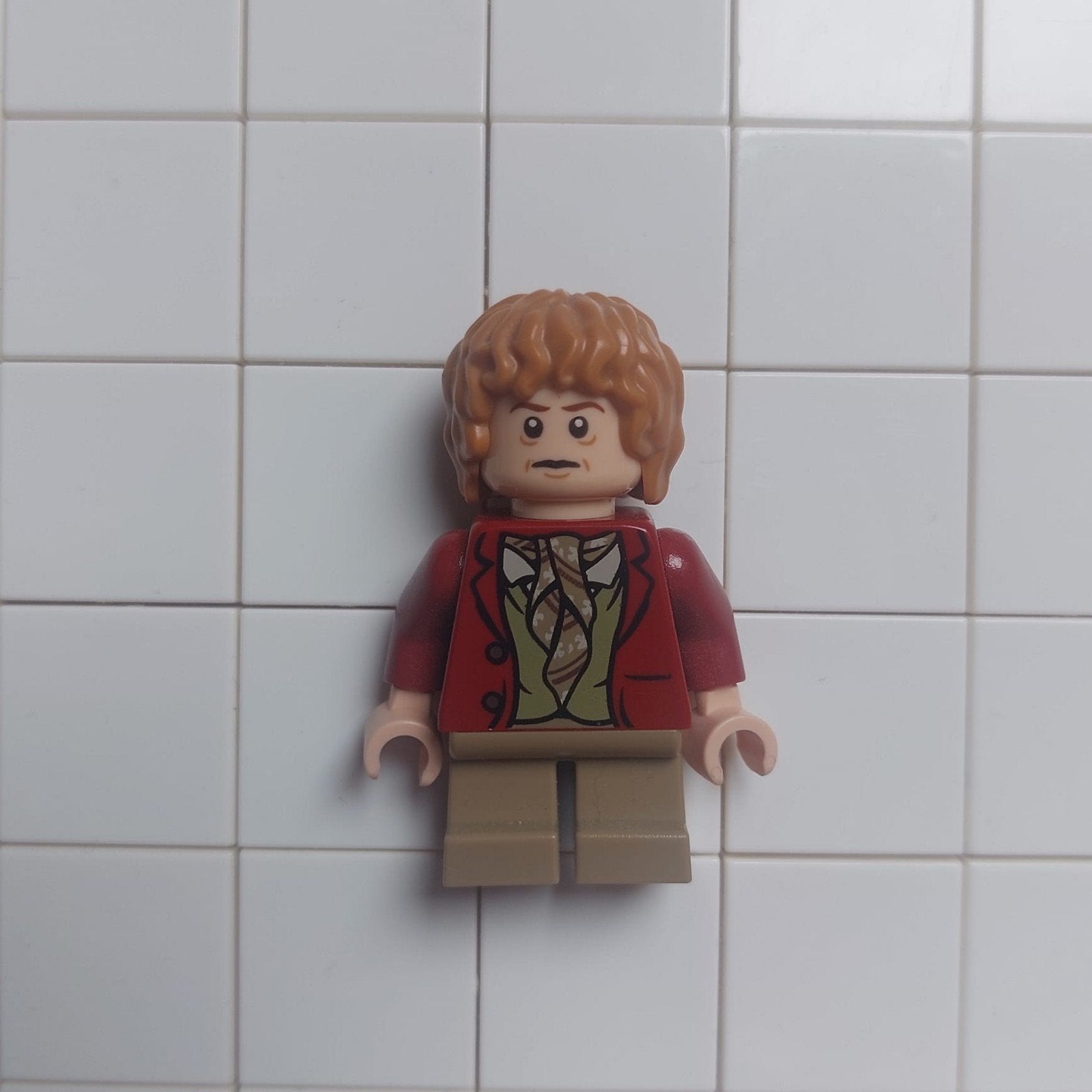 LEGO Lord of the Rings Minifig - Bilbo Baggins - lor030, Ophalen of Verzenden, Zo goed als nieuw